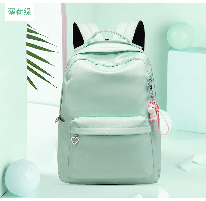 醇龙双肩包女新款2020防泼水高密度尼龙 旅游休闲小背包适用女包批发醇龙箱包--专业生产箱包18年