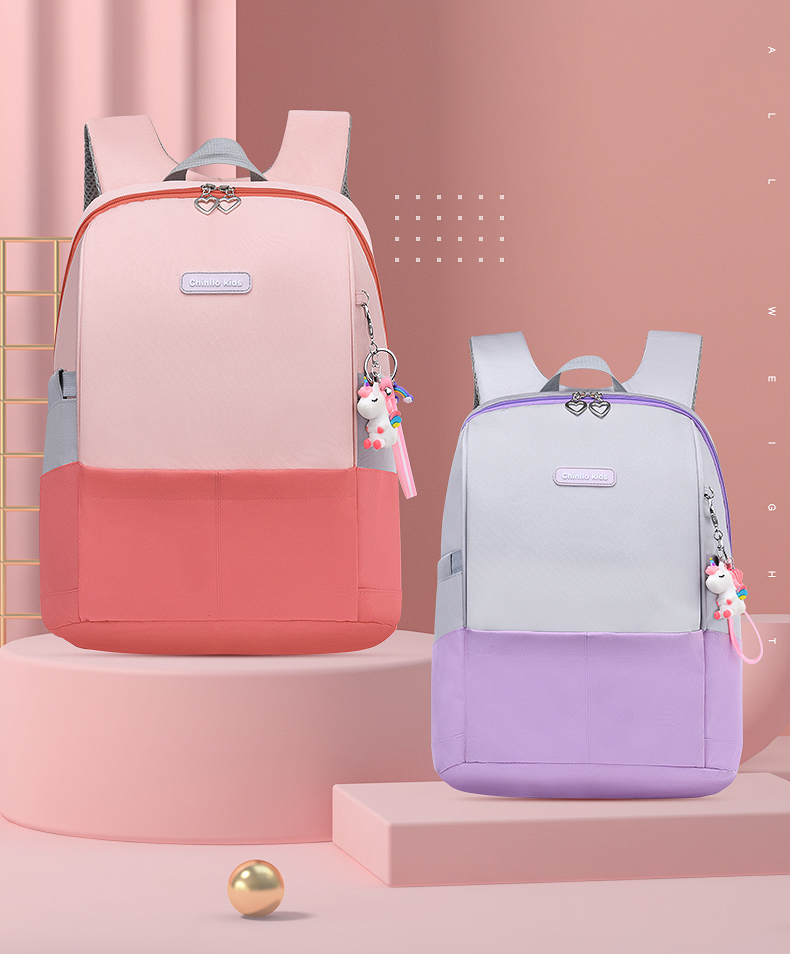 Schoolbag Primary Girl Child Spine Protection Schoolbags Chunlong Luggage&amp;Bag Co.,ltd